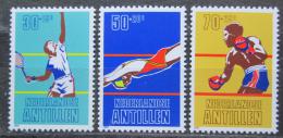 Poštové známky Holandské Antily 1981 Šport Mi# 445-47