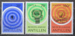 Potov znmky Holandsk Antily 1982 Leteck peprava Mi# 471-73