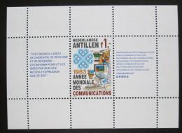 Poštová známka Holandské Antily 1983 Mezinárodní den komunikace Mi# Block 24