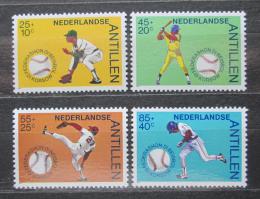 Poštové známky Holandské Antily 1984 Baseball Mi# 520-23 Kat 7.50€