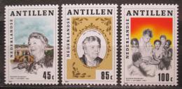 Poštové známky Holandské Antily 1984 Eleanor Roosevelt Mi# 539-41