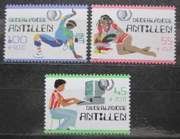 Poštové známky Holandské Antily 1985 Medzinárodný rok mládeže Mi# 557-59 Kat 7€
