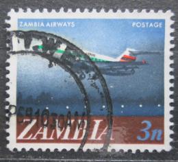 Potov znmka Zambia 1968 Dopravn letadlo Mi# 41 - zvi obrzok