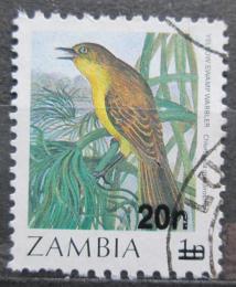 Poštová známka Zambia 1987 Calamocichla gracilirostris pretlaè Mi# 387