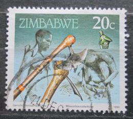 Potov znmka Zimbabwe 1990 Sekera Mi# 425 - zvi obrzok