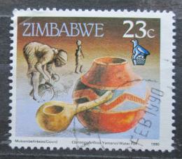 Poštová známka Zimbabwe 1990 Džbán na vodu Mi# 426 