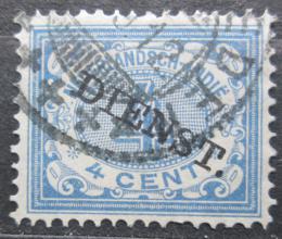Poštová známka Nizozemská India 1911 Nominálna hodnota, služobná Mi# 14