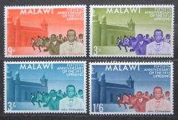 Poštovní známky Malawi 1965 Povstání roku 1915, 50. výroèí Mi# 29-32