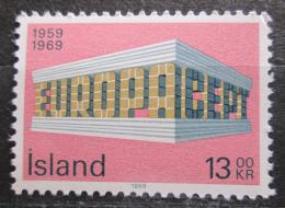 Poštová známka Island 1969 Európa CEPT Mi# 428 Kat 3€