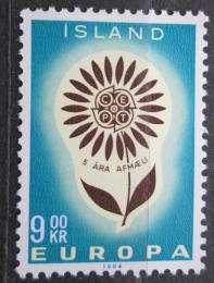 Poštová známka Island 1964 Európa CEPT Mi# 386