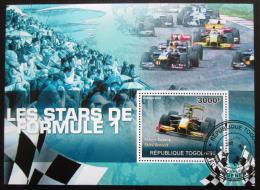 Poštová známka Togo 2010 Formule 1 Mi# Block 541 Kat 12€ - zväèši� obrázok