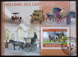Poštová známka Togo 2010 Dostavníky Mi# Block 550 Kat 12€ 