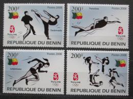 Poštové známky Benin 2008 LOH Peking Mi# 1463-66 Kat 10€