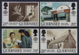 Poštové známky Guernsey, Ve¾ká Británia 1990 Európa CEPT, pošta Mi# 483-86