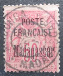 Poštová známka Madagaskar 1895 Koloniální alegorie pretlaè Mi# 19 Kat 55€