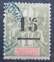 Poštová známka Madagaskar 1902 Koloniální alegorie pretlaè Mi# 51 Kat 7.50€