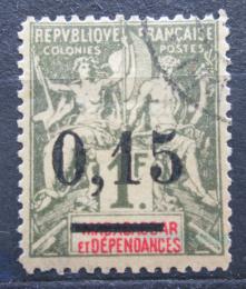 Poštová známka Madagaskar 1902 Koloniální alegorie pretlaè Mi# 56 I Kat 14€