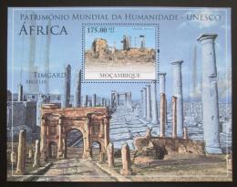 Poštová známka Mozambik 2010 Památky UNESCO - Afrika Mi# Mi# Block 355 Kat 10€