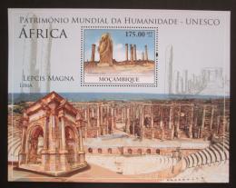 Poštová známka Mozambik 2010 Památky UNESCO - Afrika Mi# Mi# Block 346 Kat 10€