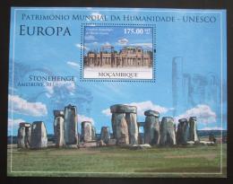 Poštová známka Mozambik 2010 Památky UNESCO - Európa Mi# Mi# Block 348 Kat 10€