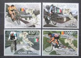 Poštové známky Guinea-Bissau 2009 Cyklistika Mi# 4086-89 Kat 11€