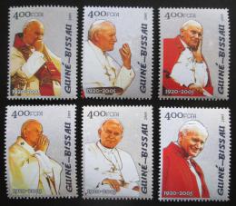 Potov znmky Guinea-Bissau 2005 Pape Jan Pavel II. Mi# 3065-70 Kat 9.50