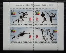 Poštové známky Benin 2008 LOH Peking Mi# 1463-66 Bogen Kat 10€