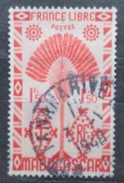 Poštová známka Madagaskar 1943 Strom cestovatelù Mi# Mi# 357