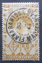 Poštová známka Madagaskar 1943 Strom cestovatelù Mi# Mi# 358
