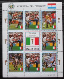 Poštové známky Paraguaj 1989 MS ve futbale Mi# 4438 Bogen Kat 20€