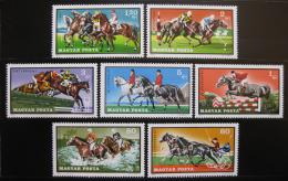 Poštové známky Maïarsko 1971 Dostihy Mi# 2703-10