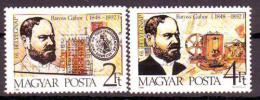Poštové známky Maïarsko 1988 Den známek Mi# 3990-91