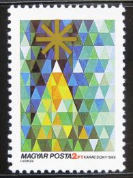 Poštová známka Maïarsko 1988 Vianoce Mi# 3994