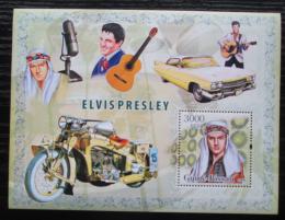 Poštová známka Guinea-Bissau 2006 Elevys Presley Mi# Block 574 Kat 12€