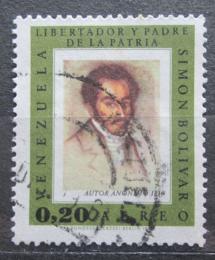 Poštová známka Venezuela 1966 Umenie, Simón Bolívar Mi# 1685