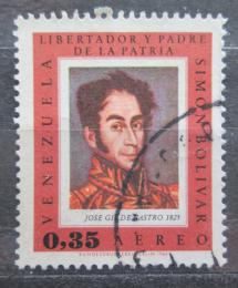 Poštová známka Venezuela 1966 Umenie, Simón Bolívar Mi# 1688