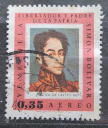 Poštová známka Venezuela 1967 Umenie, Simón Bolívar Mi# 1721