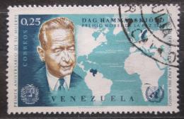 Poštová známka Venezuela 1963 Dag Hammarskjöld, švédský politik Mi# 1512