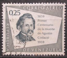 Poštová známka Venezuela 1960 Admirál Agustin Codazzi Mi# 1348