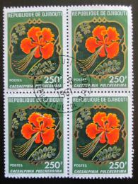 Poštové známky Džibutsko 1978 Sapan nádherný ètyøblok Mi# 224 Kat 5.60€