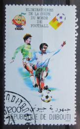 Poštová známka Džibutsko 1981 MS ve futbale Mi# 291
