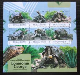 Poštové známky Mozambik 2012 Nejstarší korytnaèka sloní pintská Mi# 6055-60 Kat 14€