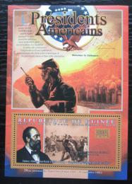 Poštová známka Guinea 2010 James Garfield, 20. US prezident Mi# Block 1902 Kat 10€