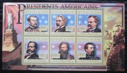 Poštové známky Guinea 2010 Ulysses Grant, 18. US prezident Mi# 8018-23 Kat 12€