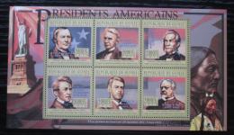 Poštové známky Guinea 2010 Chester Arthur, 21. US prezident Mi# 8036-41 Kat 12€