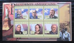 Poštové známky Guinea 2010 B. Harrison, 23. US prezident Mi# 8048-53 Kat 12€