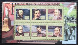 Poštové známky Guinea 2010 Abraham Lincoln, 16. US prezident Mi# 8006-11 Kat 12€