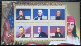 Poštové známky Guinea 2010 W. H. Harrison, 9. US prezident Mi# 7913-18 Kat 12€