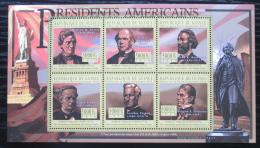 Poštové známky Guinea 2010 Andrew Johnson, 17. US prezident Mi# 8012-17 Kat 12€