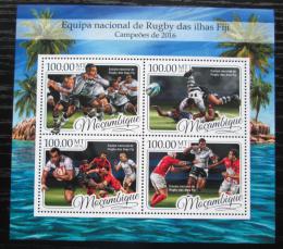 Poštové známky Mozambik 2016 Rugby Mi# 8849-52 Kat 22€ 